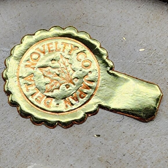 1950s Delta Novelty Angel Tree Topper Porcelain Head Tulle Wings Japan - Picture 3 of 10